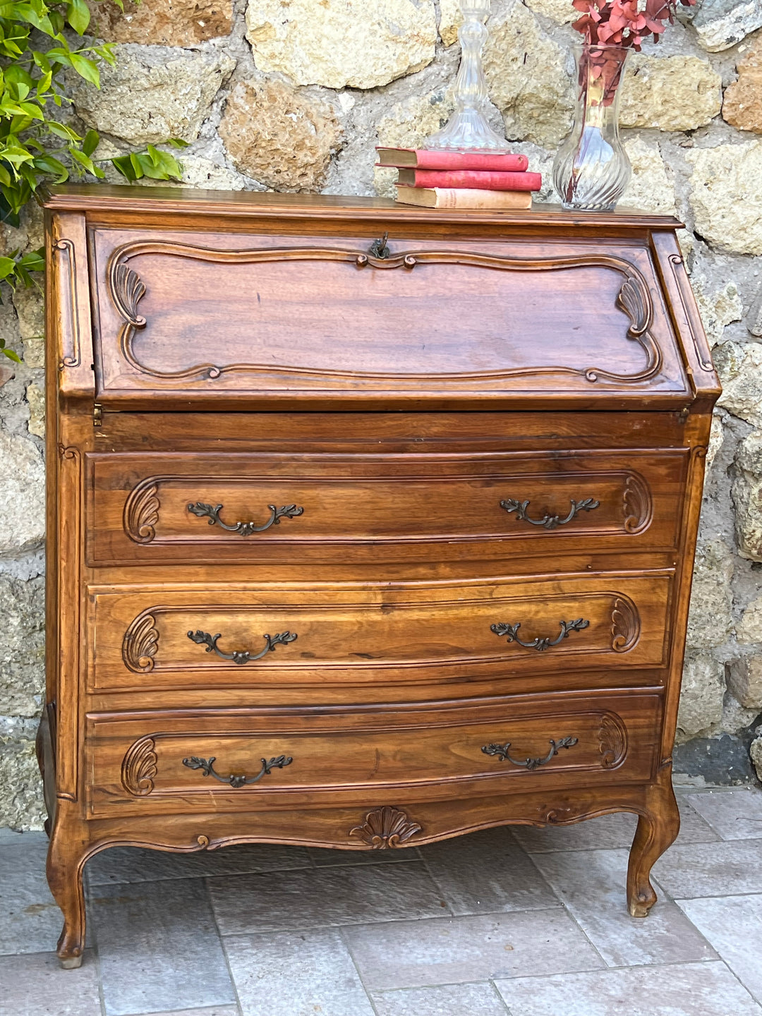 Secretaire francese stile rocaille