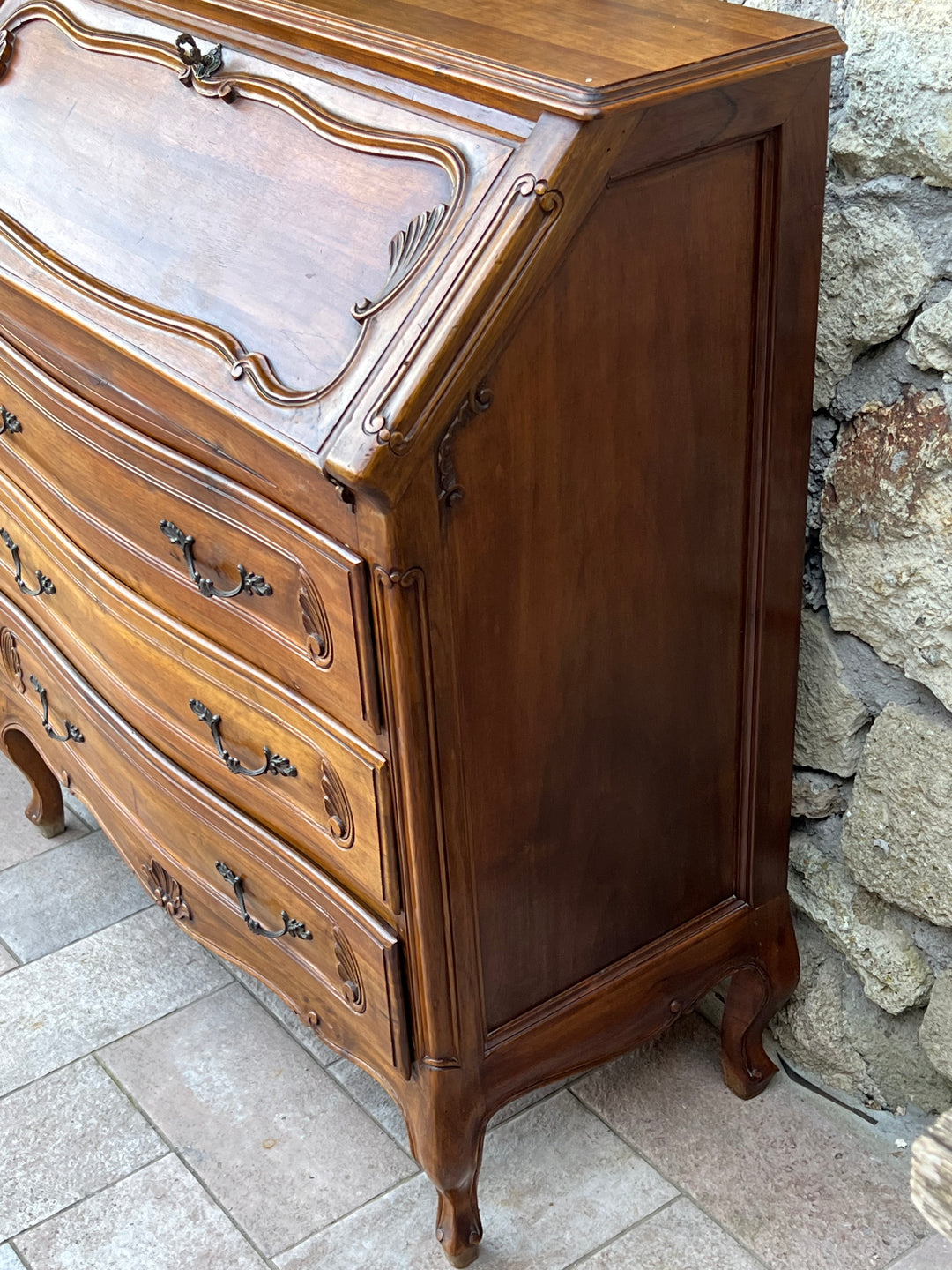 Secretaire francese stile rocaille